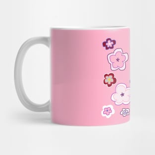 My garden full of flowers, Flower patterns Mug